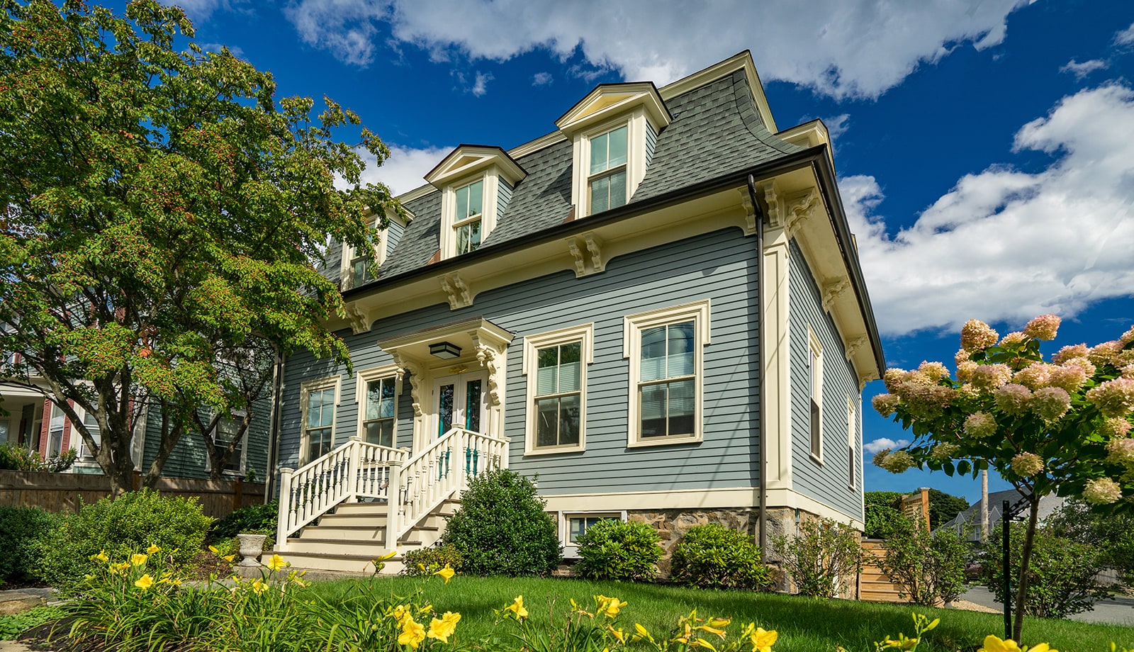 Coastal Victorian Marblehead MA Exterior